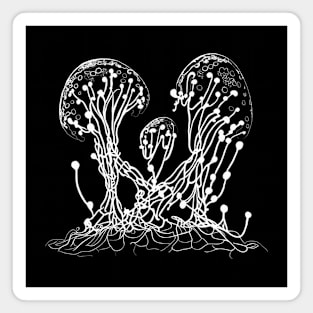 Mycelial fantasy I Magnet